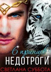 Обложка книги Шесть принцев для мисс Недотроги
