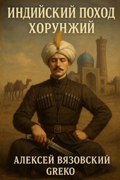 Обложка книги Индийский поход. Хорунжий
